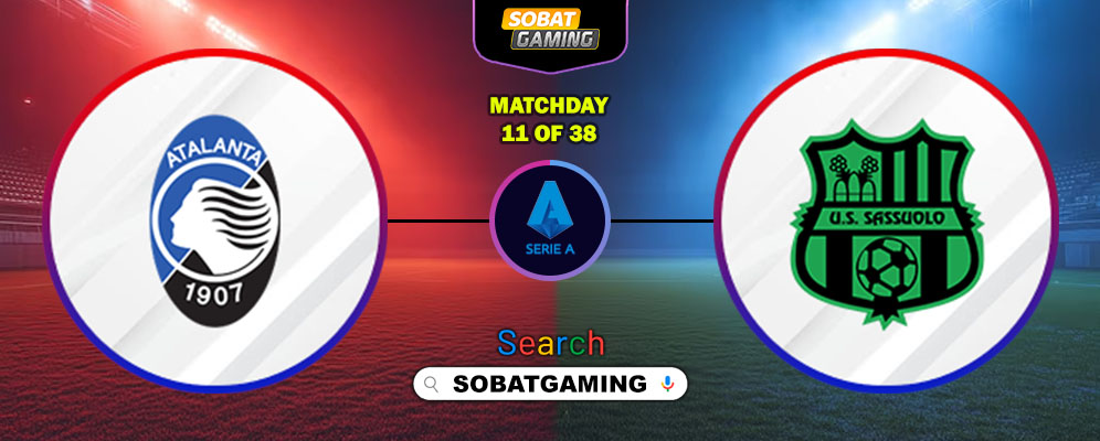 Atalanta Vs Sassuolo 09 November 2025