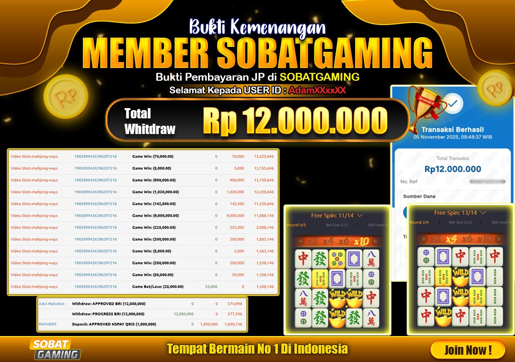 BUKTI JP 05 NOVEMBER 2025 LUNAS RP. 12.000.000,-