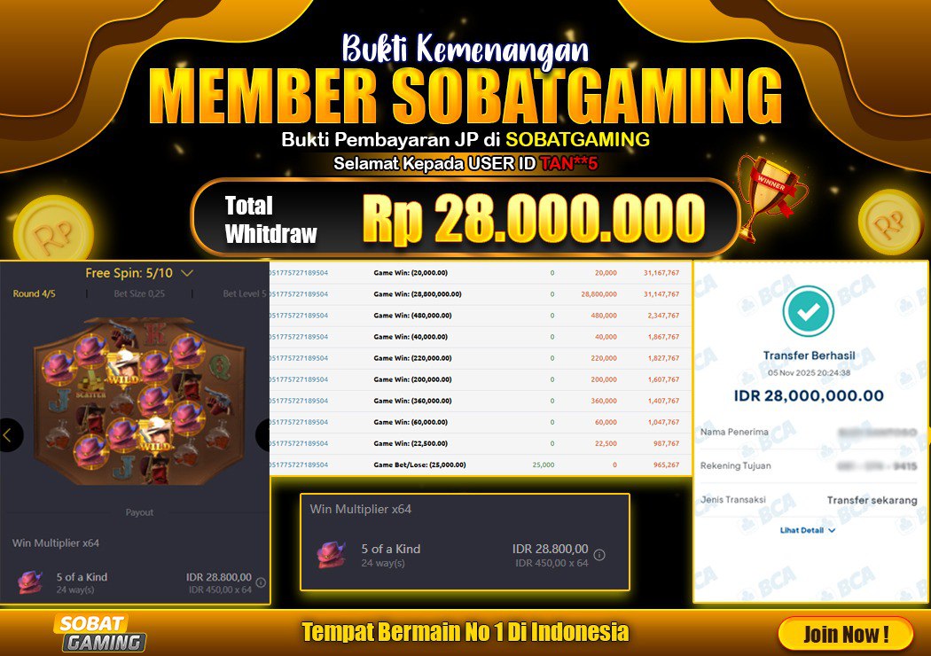 BUKTI JP 05 NOVEMBER 2025 LUNAS RP. 28.000.000,-