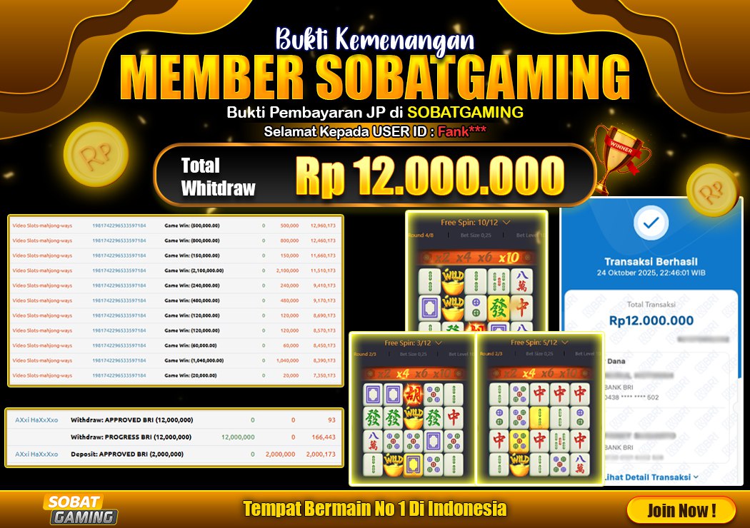 BUKTI JP 25 OKTOBER 2025 LUNAS RP. 12.000.000,-