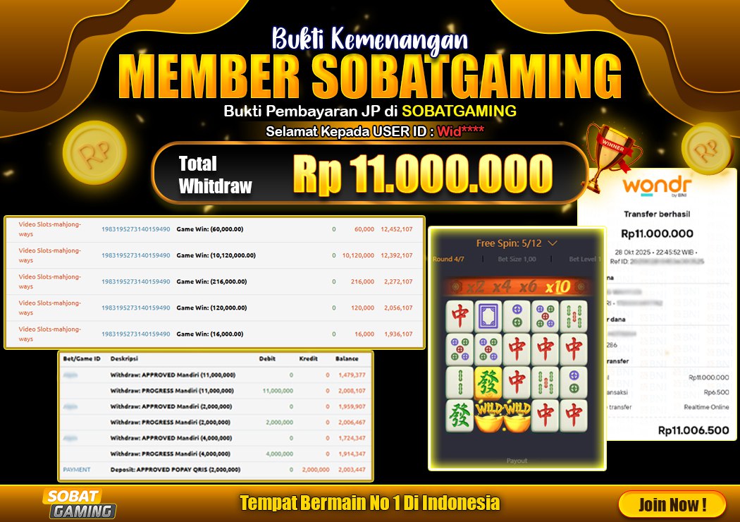 BUKTI JP 28 OKTOBER 2025 LUNAS RP. 11.000.000,-