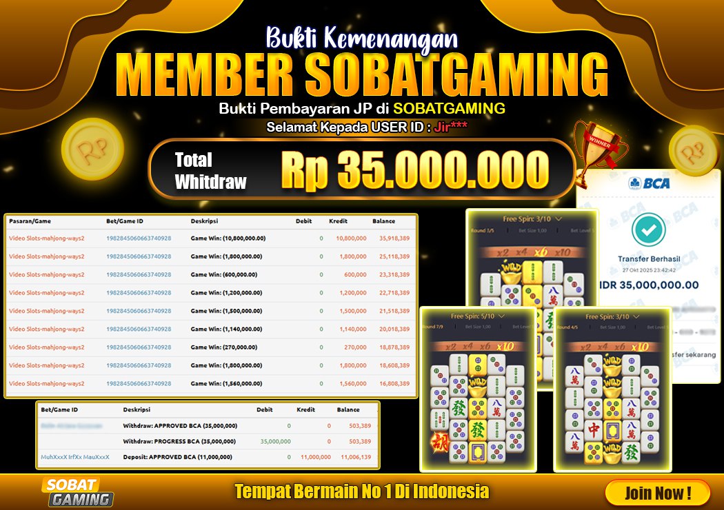 BUKTI JP 28 OKTOBER 2025 LUNAS RP. 35.000.000,-