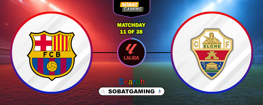 Barcelona Vs Elche 03 November 2025