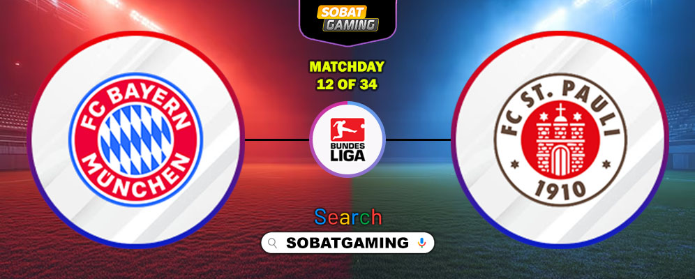 Bayern Munich Vs St. Pauli 29 November 2025