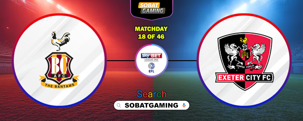 Bradford City Vs Exeter City 29 November 2025