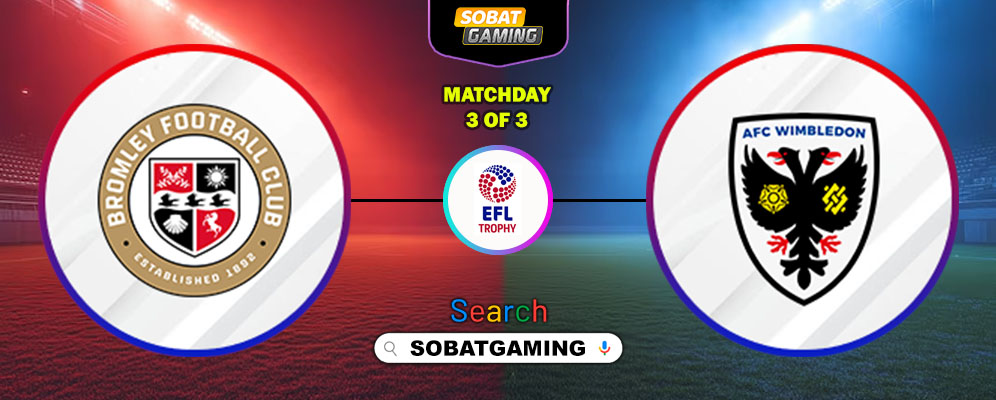 Bromley Vs AFC Wimbledon 12 November 2025