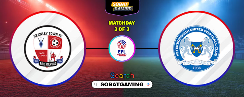 Crawley Town Vs Peterborough United 12 November 2025