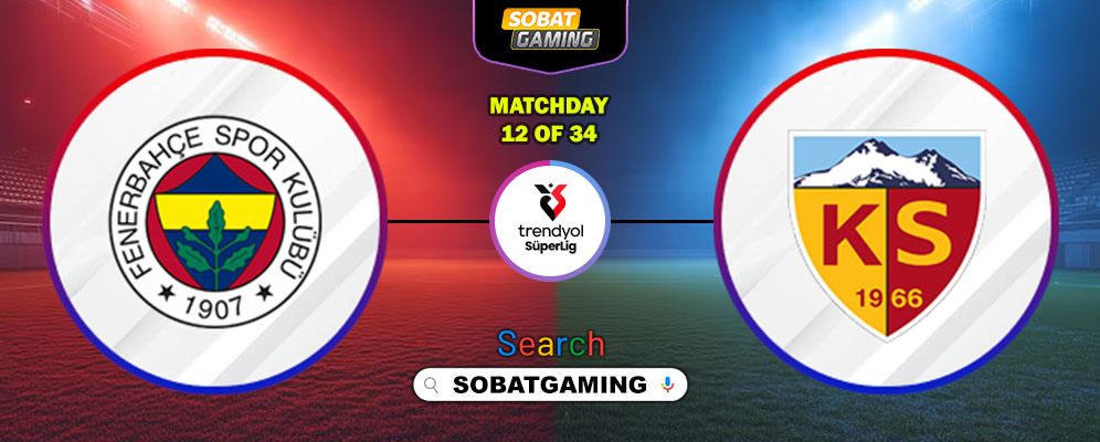 Fenerbahce Vs Kayserispor 10 November 2025