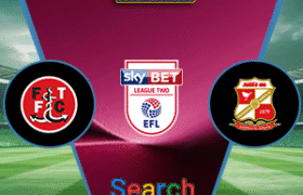 Fleetwood Town Vs Swindon Town 15 November 2025
