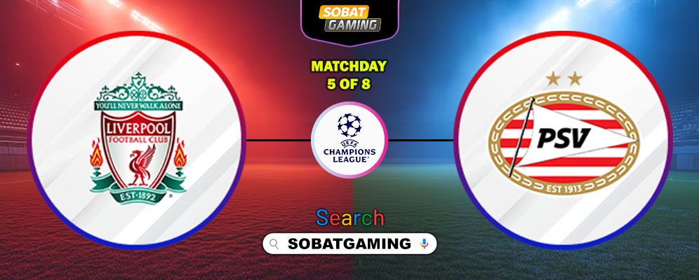 Liverpool Vs PSV Eindhoven 27 November 2025