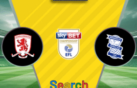 Middlesbrough Vs Birmingham City 08 November 2025