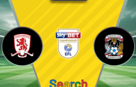 Middlesbrough Vs Coventry City 26 November 2025
