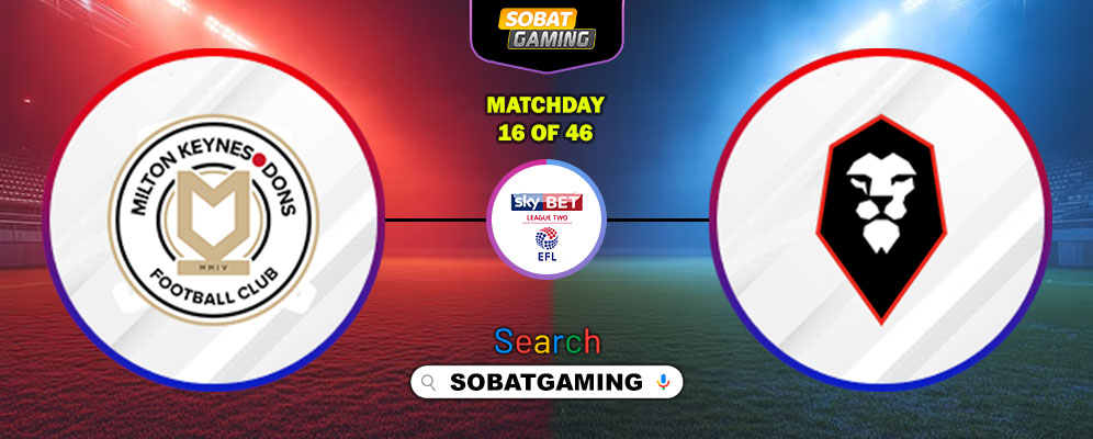 Milton Keynes Dons Vs Salford City 15 November 2025