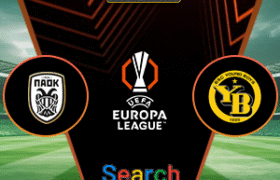 PAOK Thessaloniki Vs Young Boys 07 November 2025