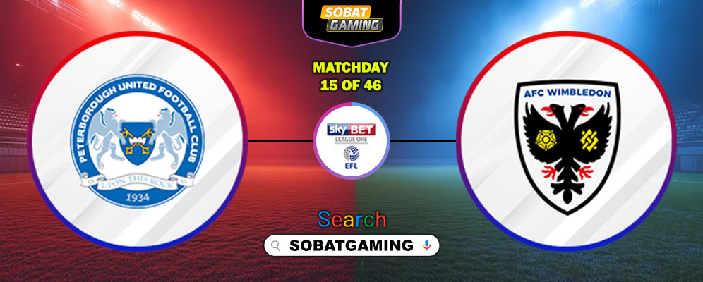 Peterborough United Vs AFC Wimbledon 08 November 2025