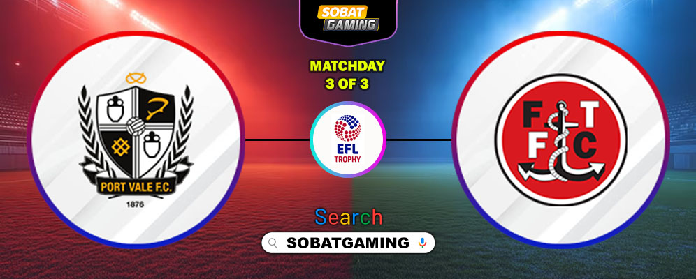 Port Vale Vs Fleetwood Town 12 November 2025