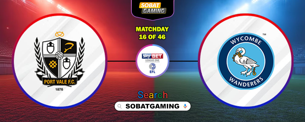 Port Vale Vs Wycombe Wanderers 15 November 2025