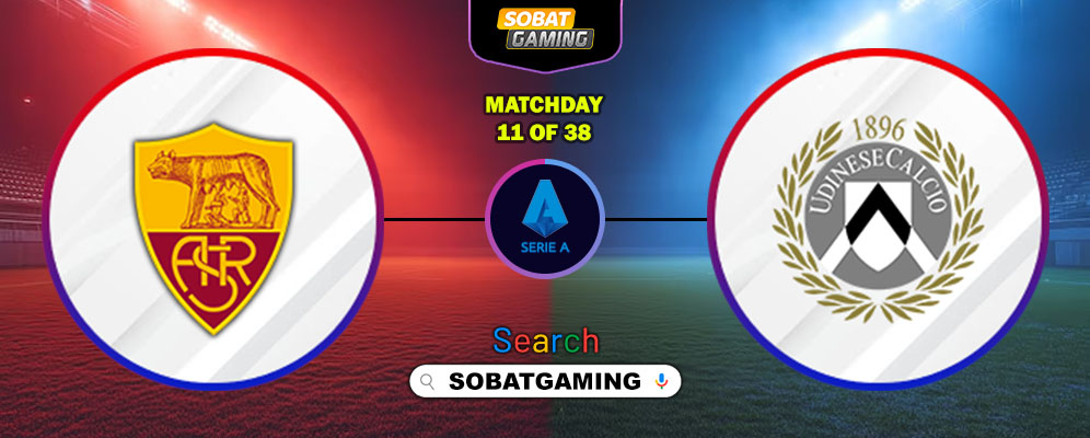 Roma Vs Udinese 10 November 2025