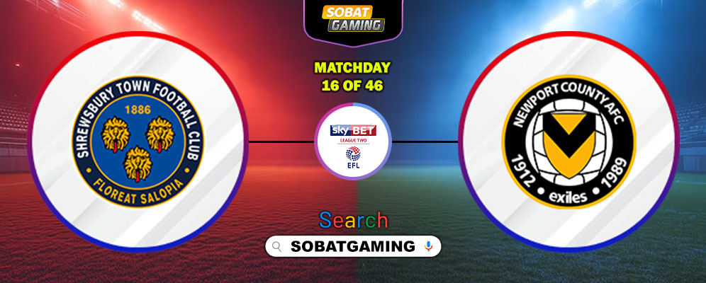 Shrewsbury Town Vs Newport County 15 November 2025