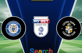 Stockport County Vs Luton Town 08 November 2025
