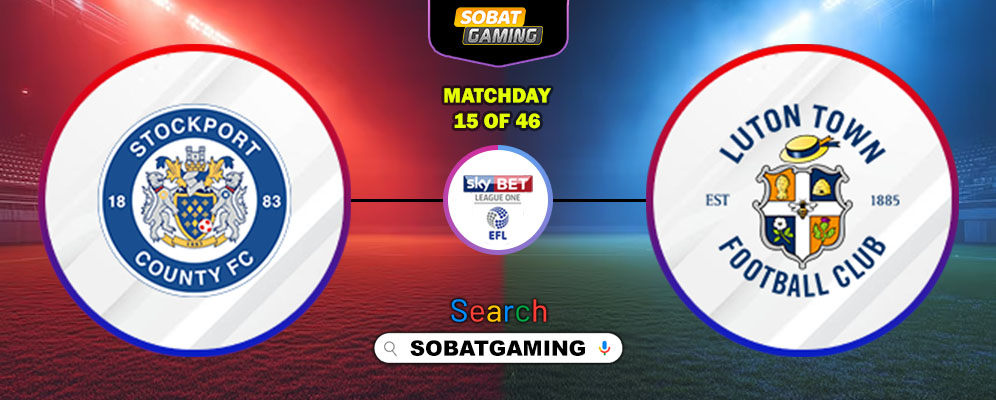 Stockport County Vs Luton Town 08 November 2025