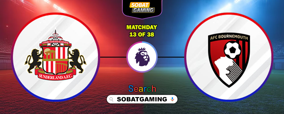 Sunderland Vs AFC Bournemouth 29 November 2025