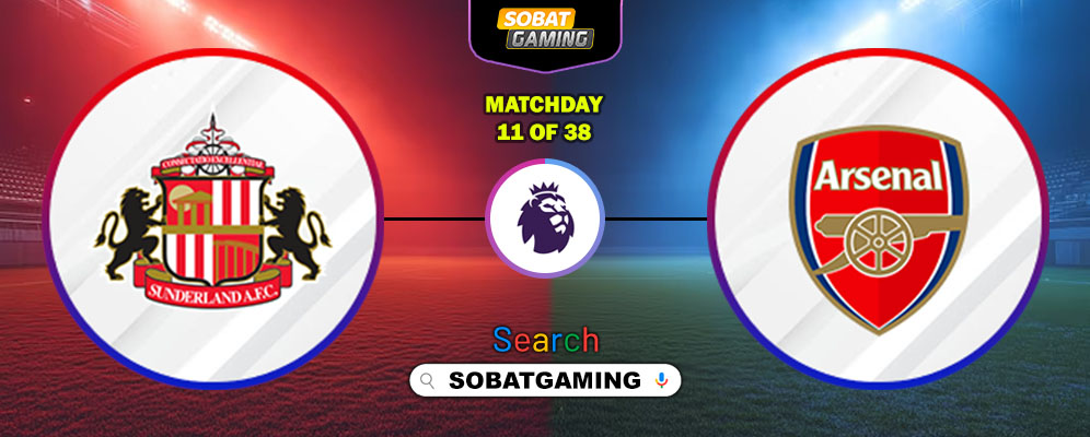 Sunderland Vs Arsenal 09 November 2025