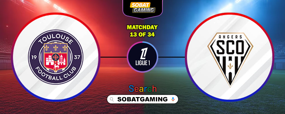 Toulouse Vs Angers 23 November 2025
