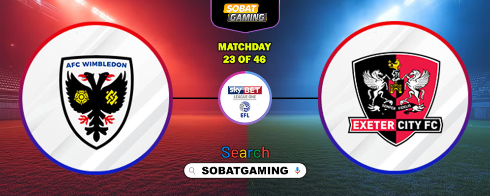 AFC Wimbledon Vs Exeter City 30 Desember 2025