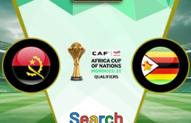 Angola Vs Zimbabwe 26 Desember 2025