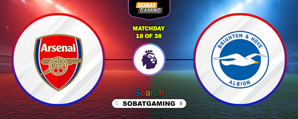 Arsenal Vs Brighton & Hove Albion 27 Desember 2025