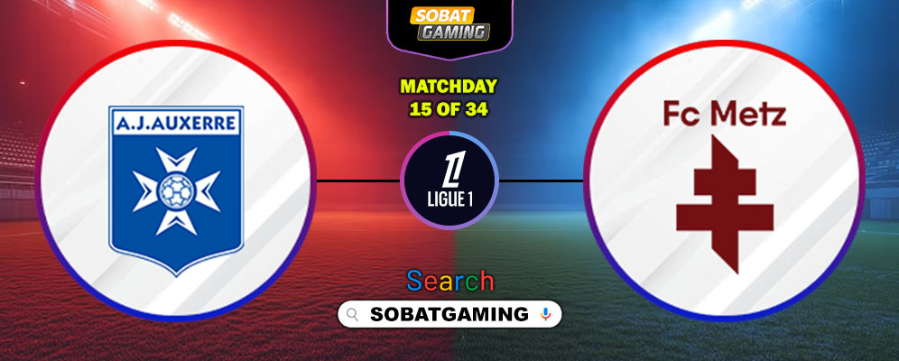 Auxerre Vs Metz 07 Desember 2025