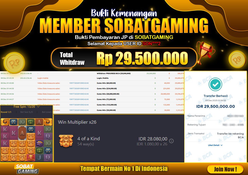 BUKTI JP 08 DESEMBER 2025 LUNAS RP. 29.500.000,-