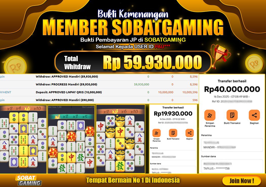 BUKTI JP 16 DESEMBER 2025 LUNAS RP. 59.930.000,-