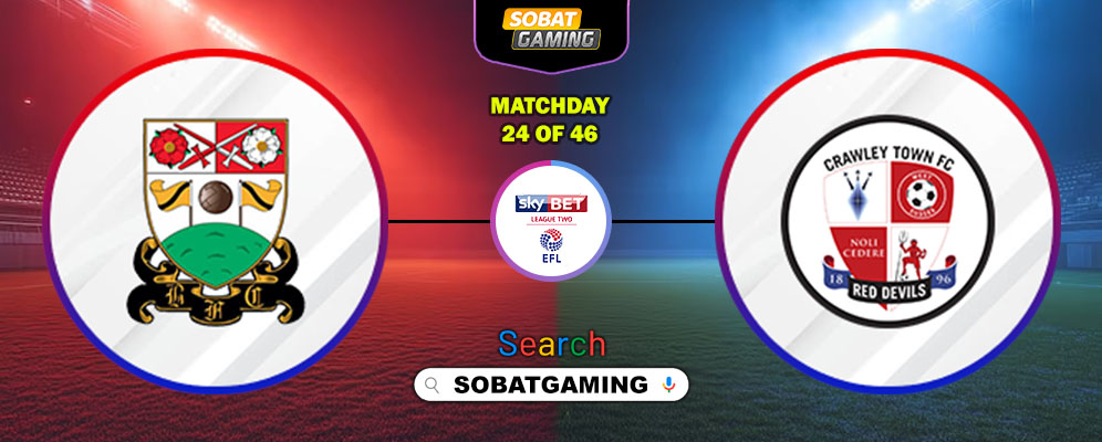 Barnet Vs Crawley Town 01 Januari 2026