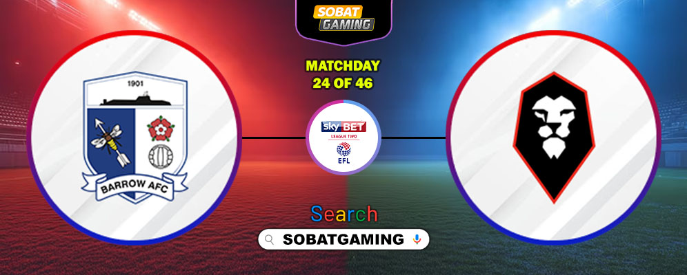 Barrow Vs Salford City 01 Januari 2026