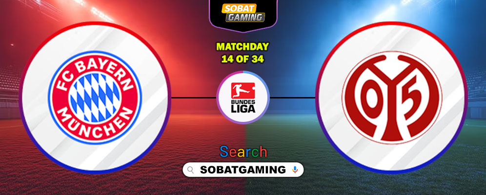 Bayern Munich Vs Mainz 05 14 Desember 2025