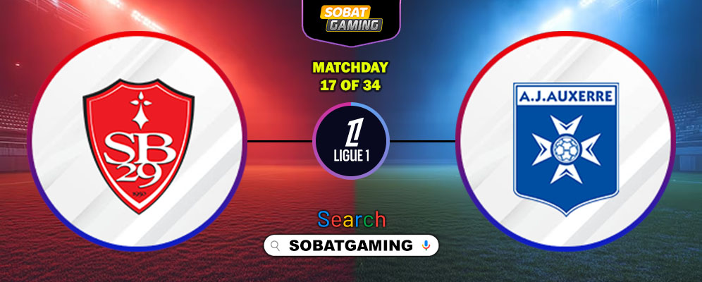 Brest Vs Auxerre 04 Januari 2026