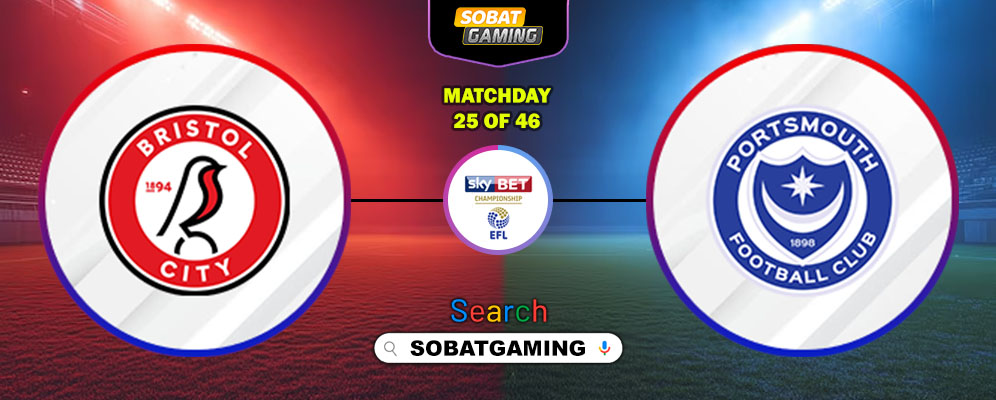 Bristol City Vs Portsmouth 01 Januari 2026