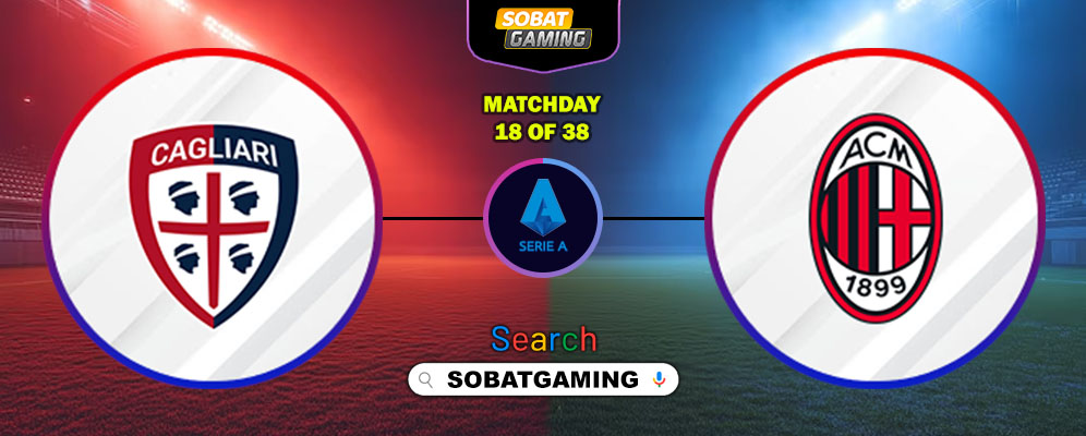 Cagliari Vs AC Milan 03 Januari 2026