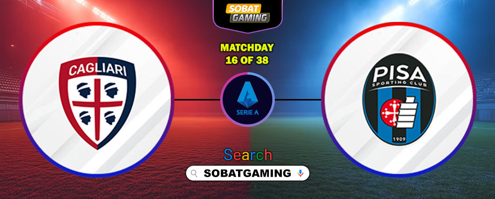 Cagliari Vs Pisa 21 Desember 2025