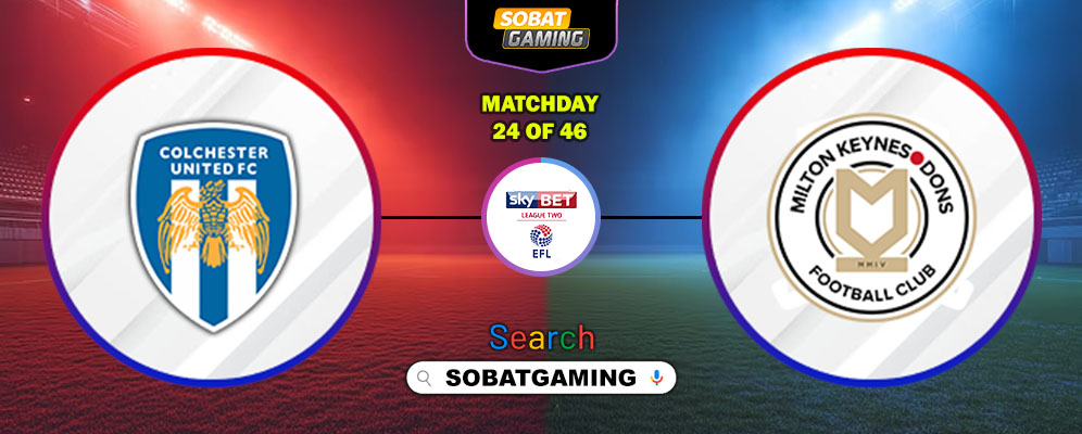 Colchester United Vs Milton Keynes Dons 01 Januari 2026