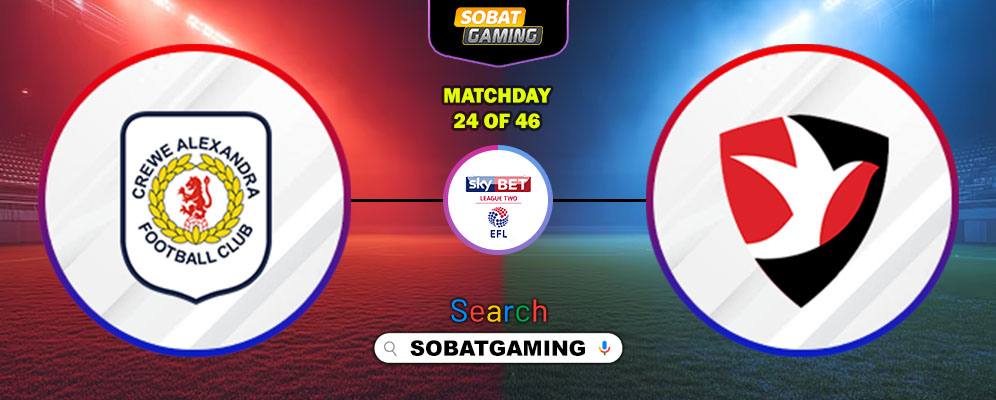 Crewe Alexandra Vs Cheltenham Town 01 Januari 2026