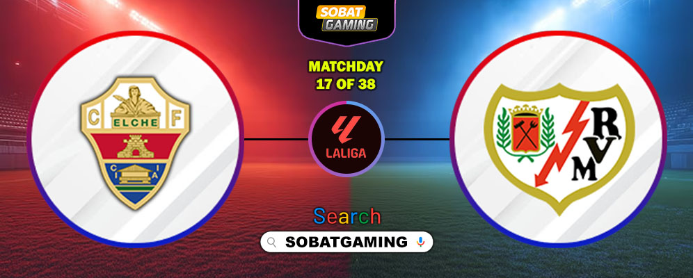 Elche Vs Rayo Vallecano 22 Desember 2025