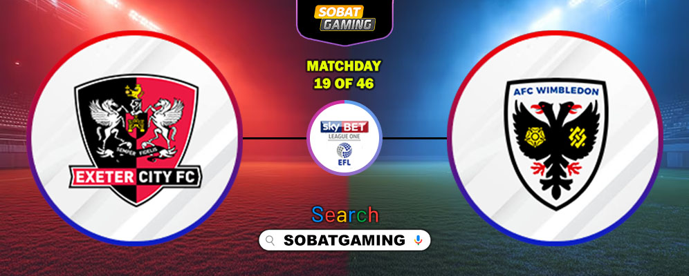 Exeter City Vs AFC Wimbledon 10 Desember 2025