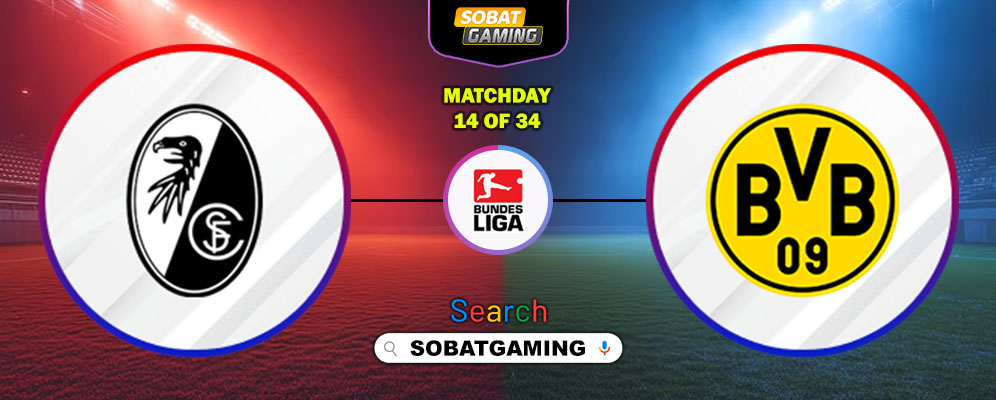 Freiburg Vs Dortmund 14 Desember 2025