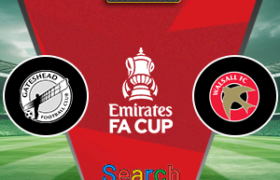 Gateshead FC Vs Walsall 07 Desember 2025