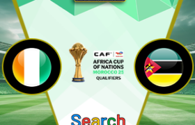 Ivory Coast Vs Mozambique 25 Desember 2025
