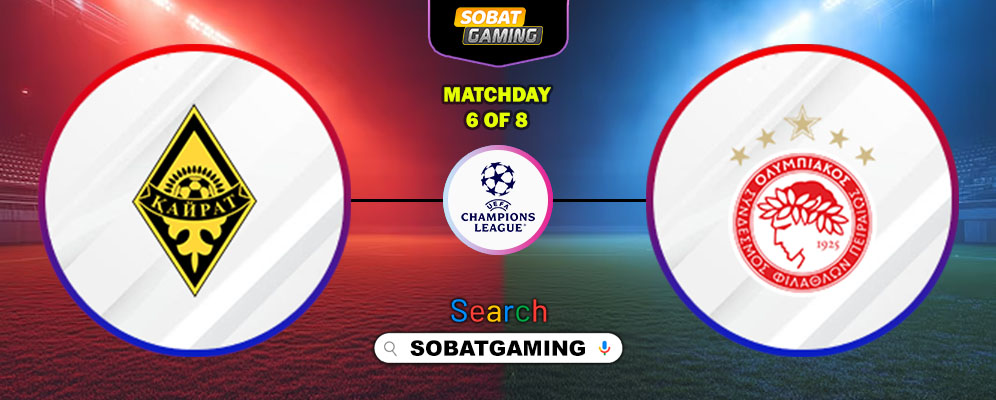 Kairat Almaty Vs Olympiacos 09 Desember 2025