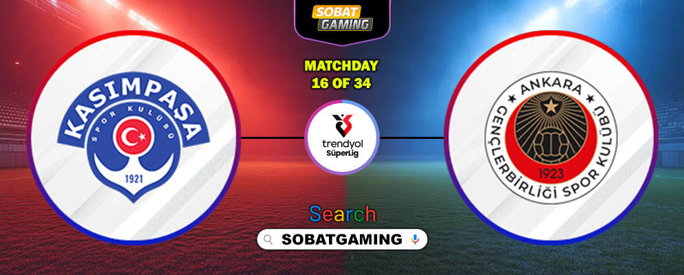 Kasimpasa Vs Genclerbirligi 13 Desember 2025